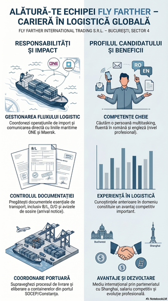 Operations Assistant / Asistent Operatiuni Logistica